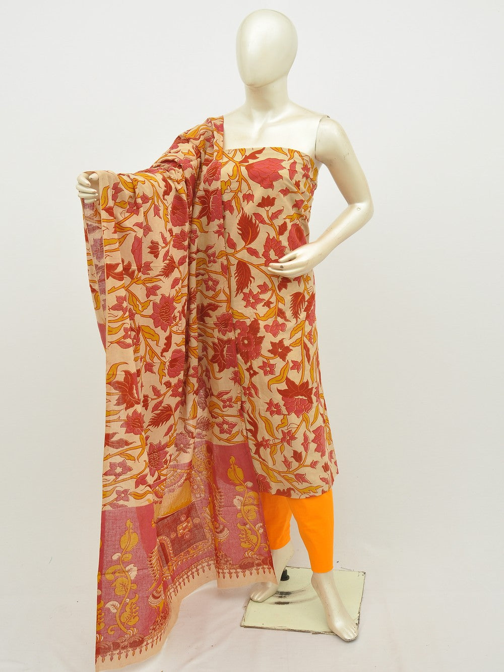 Cotton Woven Designer Dress Material [D20113024]