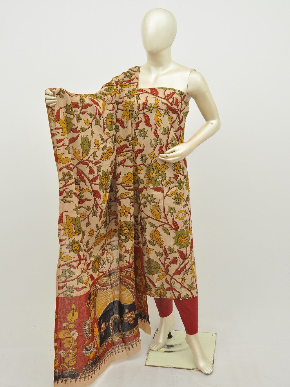 Cotton Woven Designer Dress Material [D20113030]