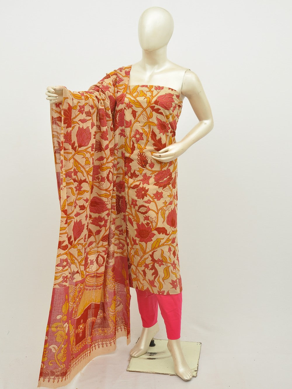 Cotton Woven Designer Dress Material [D20113033]
