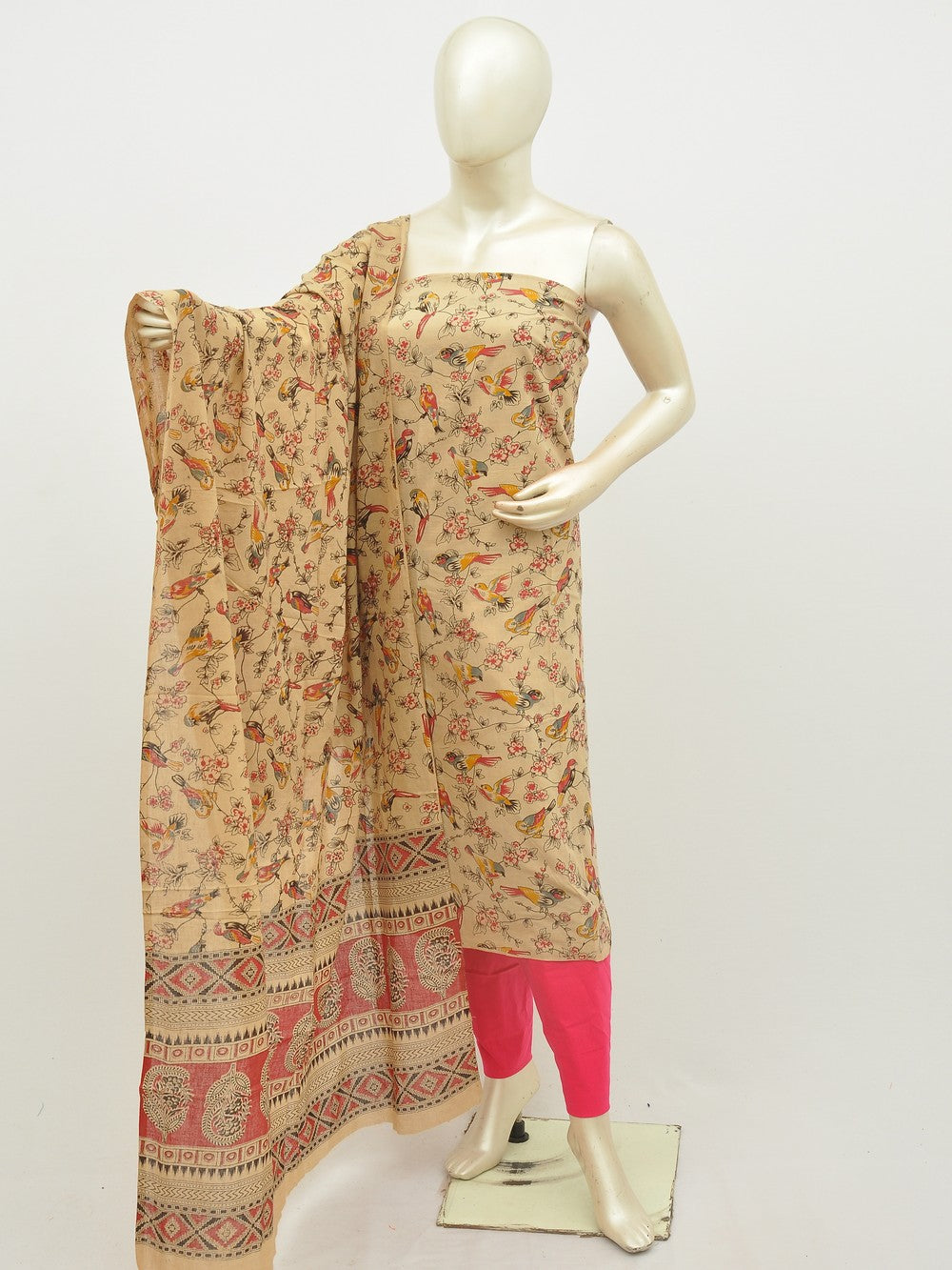 Cotton Woven Designer Dress Material [D20113034]