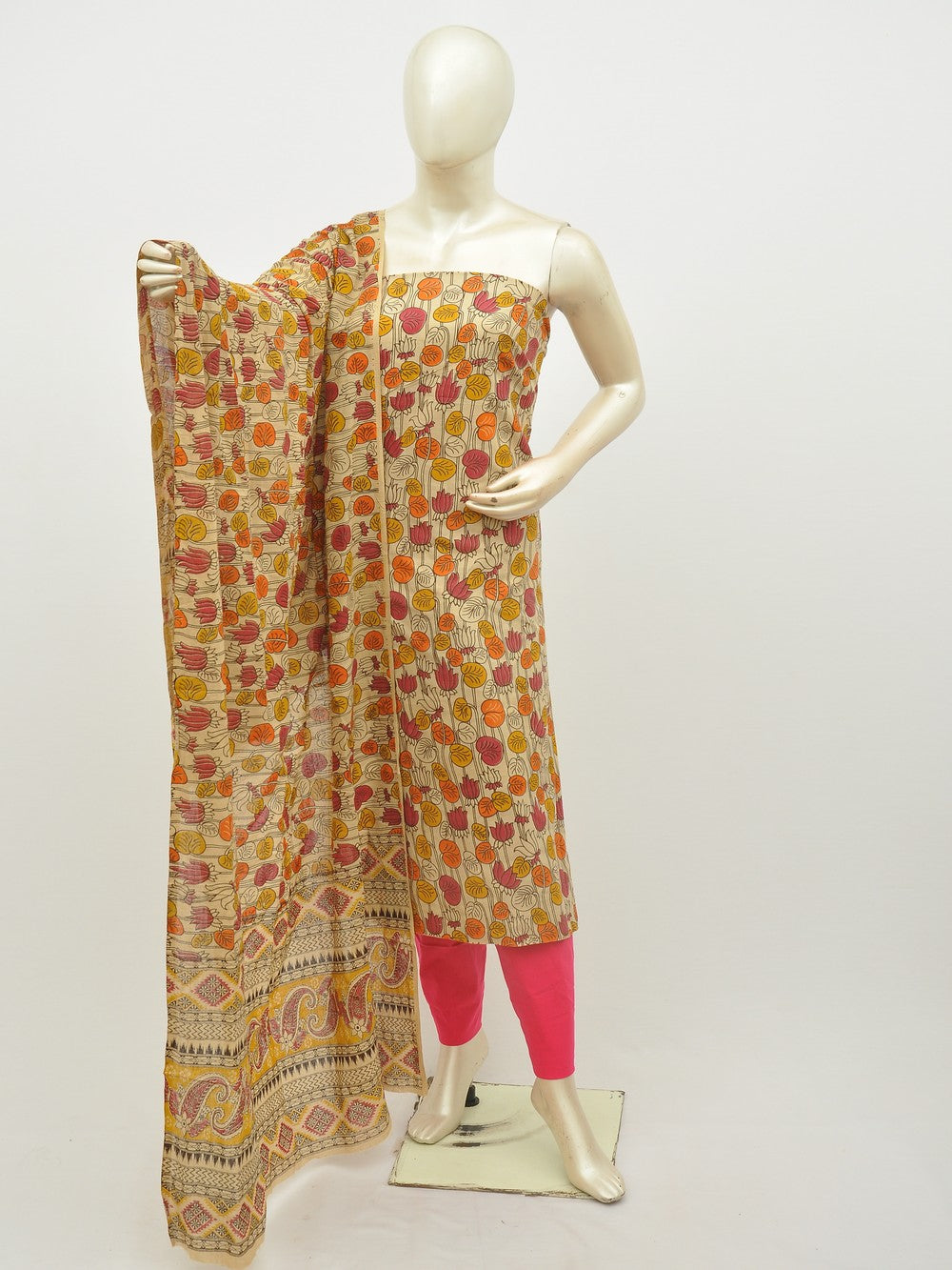 Cotton Woven Designer Dress Material [D20113036]