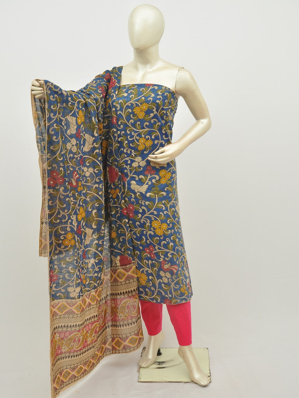 Cotton Woven Designer Dress Material [D20113037]