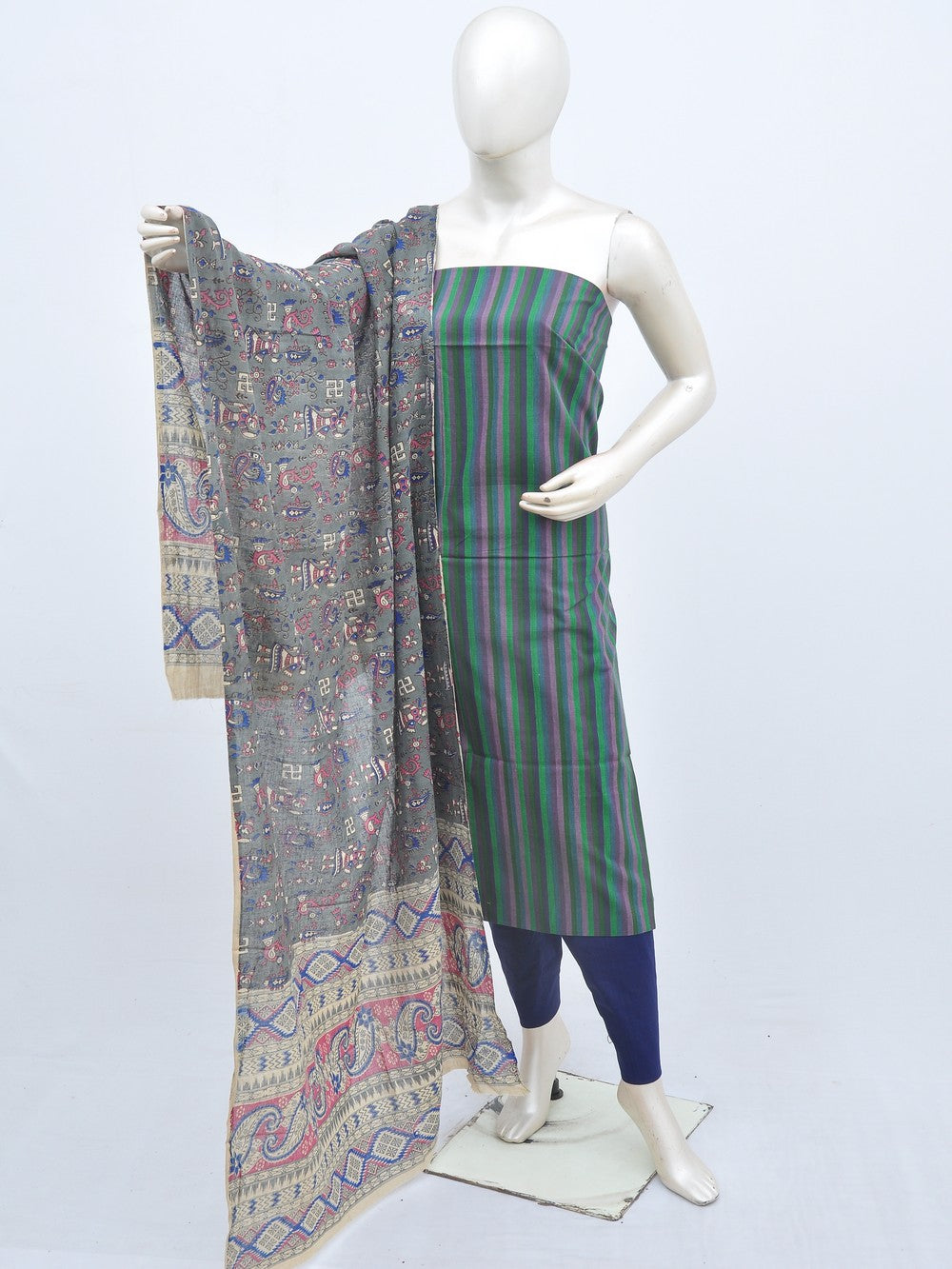 Cotton Woven Designer Dress Material [D20512098]