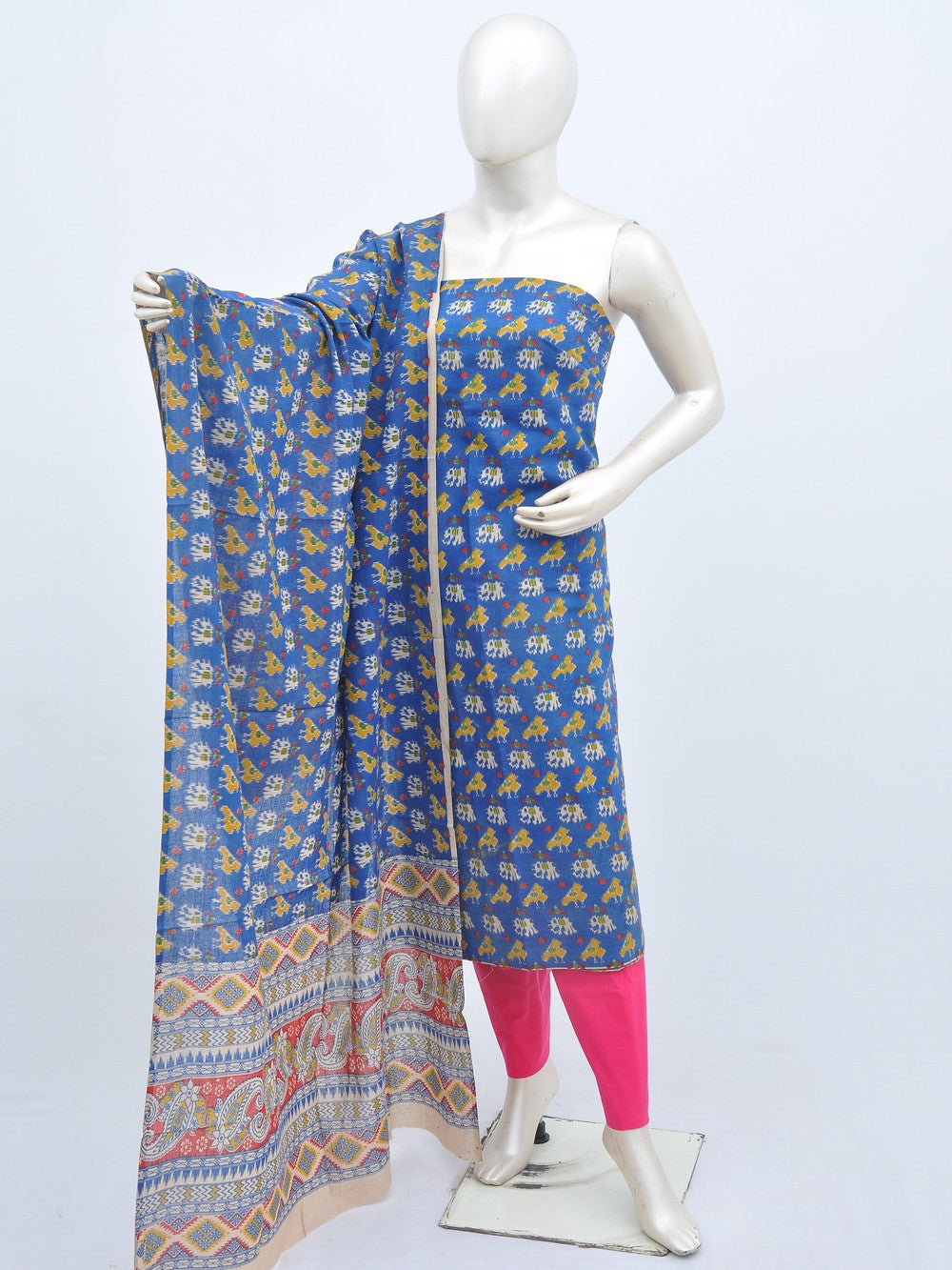 Cotton Woven Designer Dress Material [D20512043]