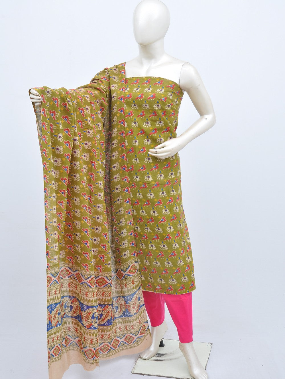 Cotton Woven Designer Dress Material [D20512047]
