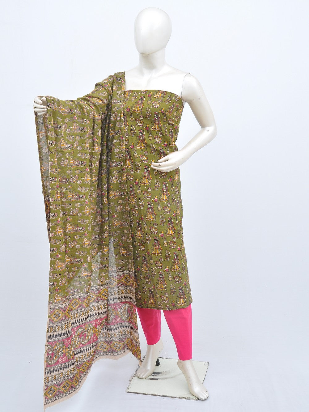 Cotton Woven Designer Dress Material [D20512048] - DressesForWomen.IN