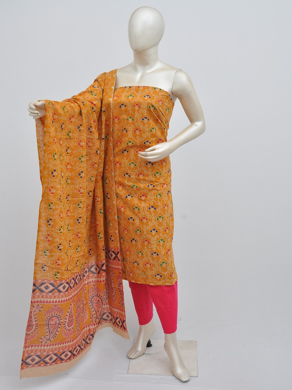 Cotton Woven Designer Dress Material [D30328010]