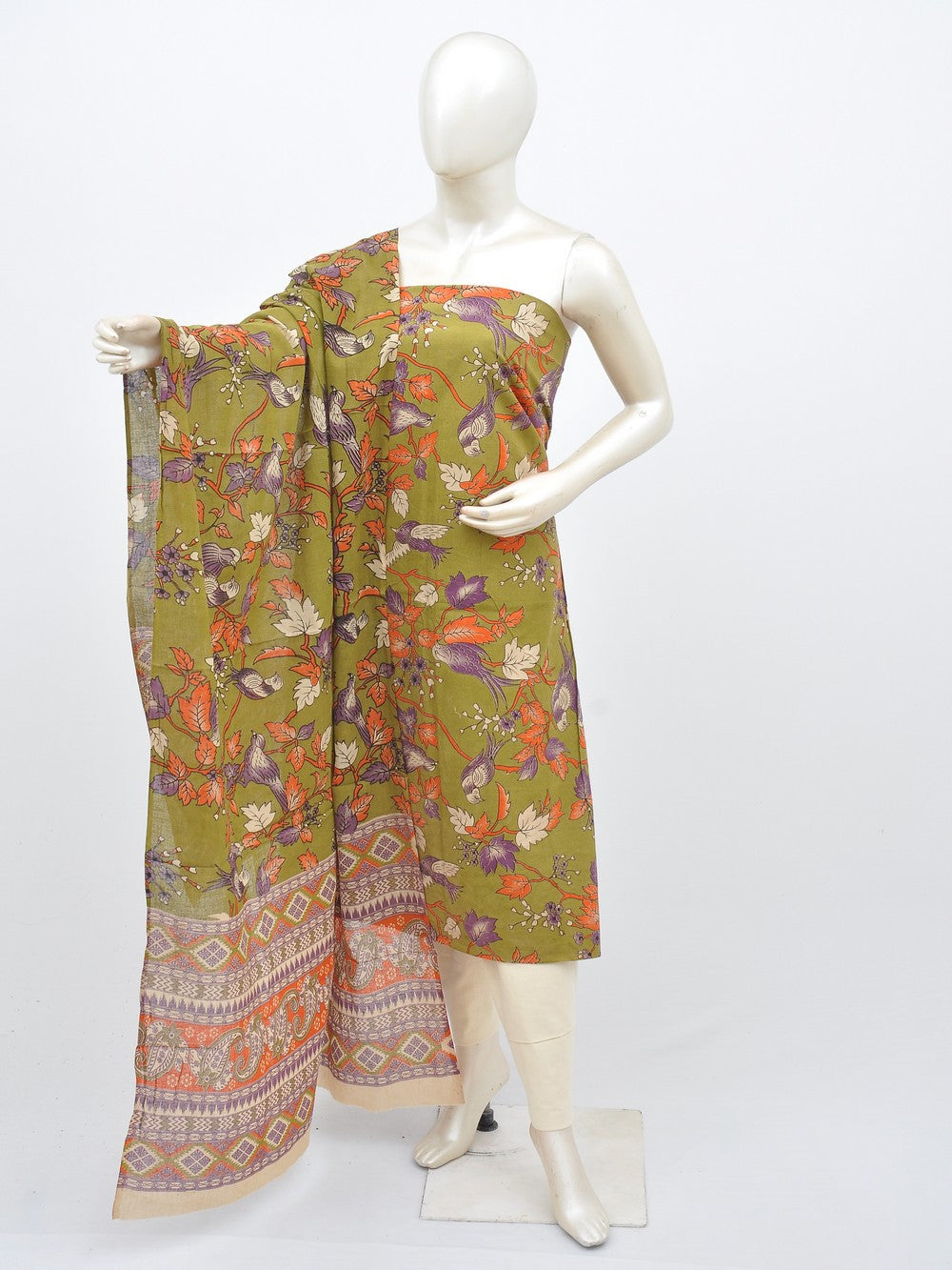 Cotton Woven Designer Dress Material [D30331018]