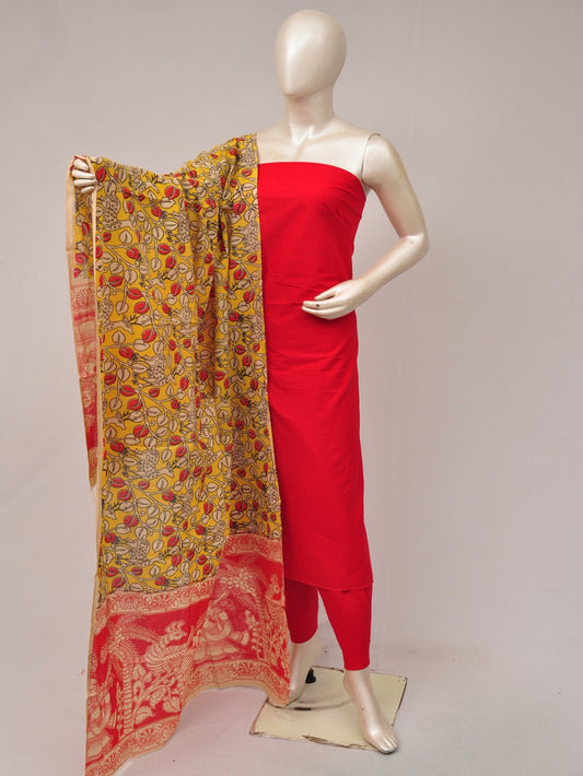 Kalamkari Dupatta Dress Material [D80828003]
