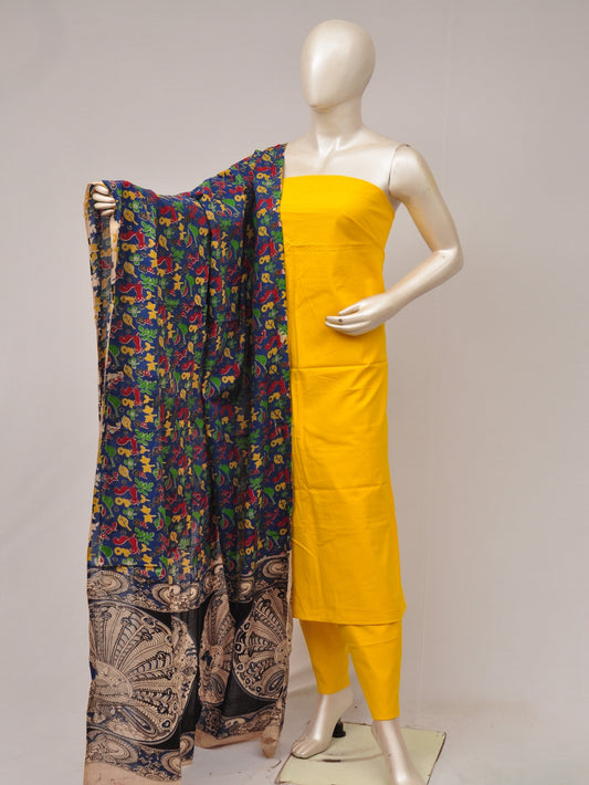 Kalamkari Dupatta Dress Material [D80828009] - DressesForWomen.IN