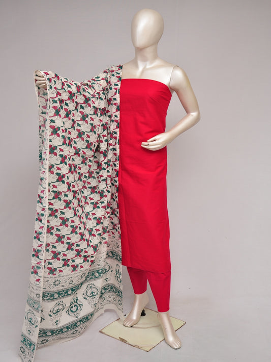 Kalamkari Dupatta Dress Material [D80828055]