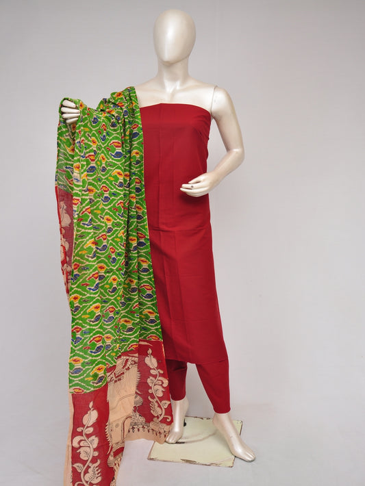 Kalamkari Dupatta Dress Material [D80829023]