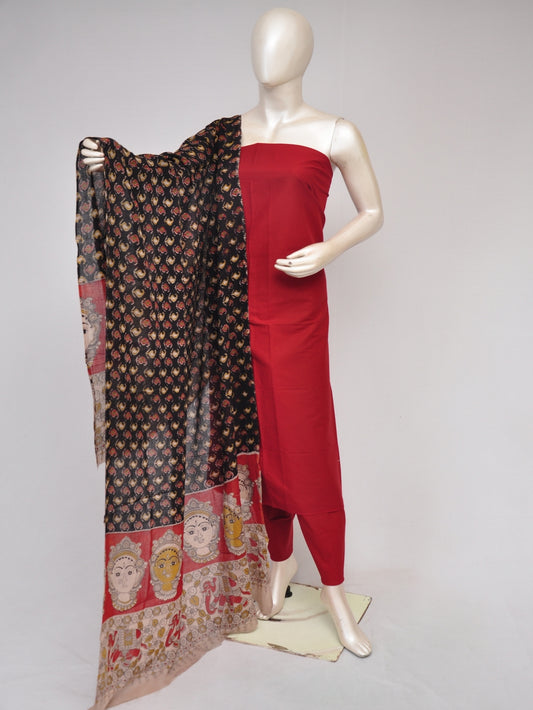 Kalamkari Dupatta Dress Material [D80829024]