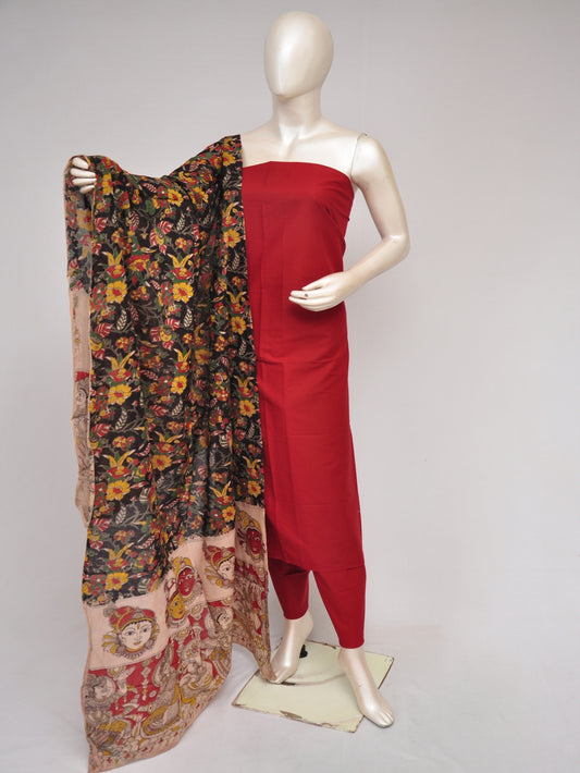 Kalamkari Dupatta Dress Material [D80829025]