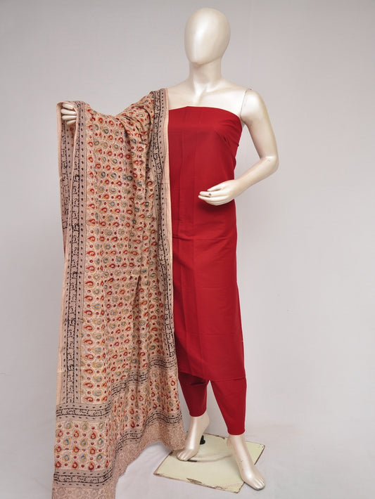 Kalamkari Dupatta Dress Material [D80829032]