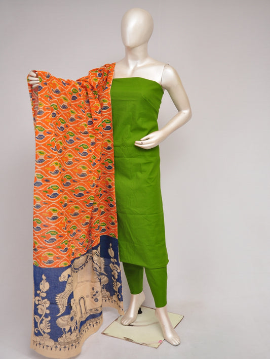 Kalamkari Dupatta Dress Material [D80830036]