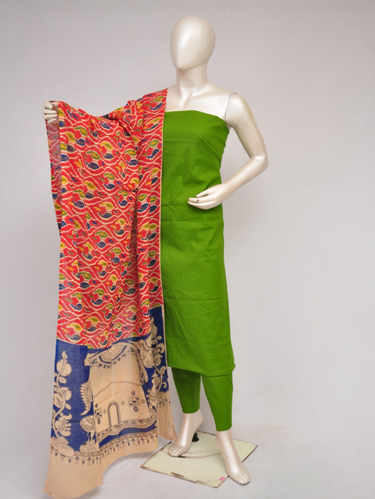 Kalamkari Dupatta Dress Material [D80830037]