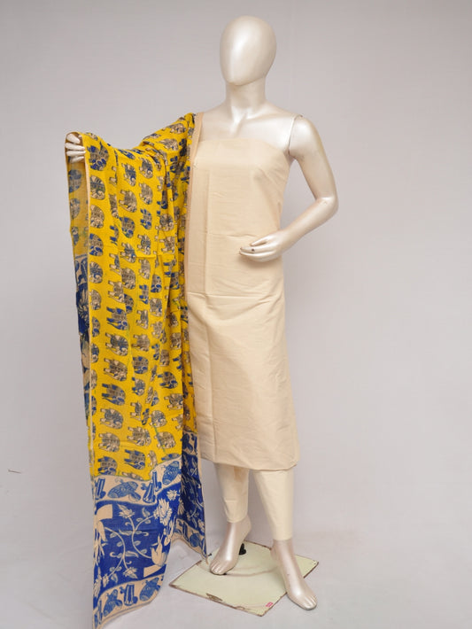 Kalamkari Dupatta Dress Material [D80830044]