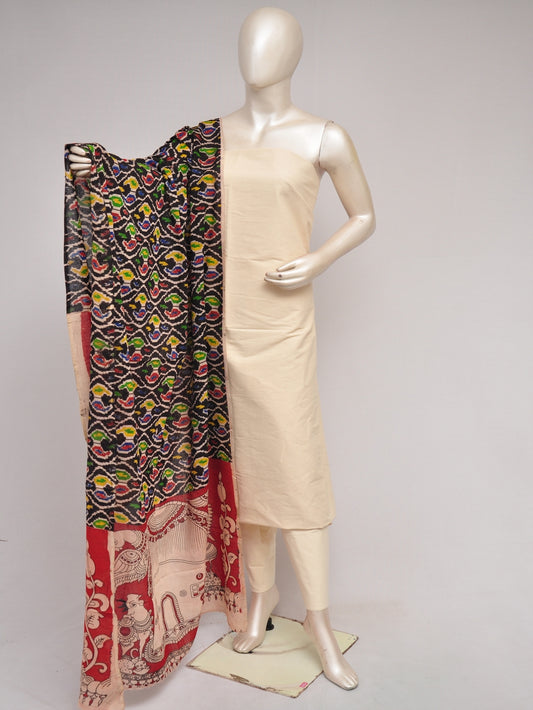 Kalamkari Dupatta Dress Material [D80830045]