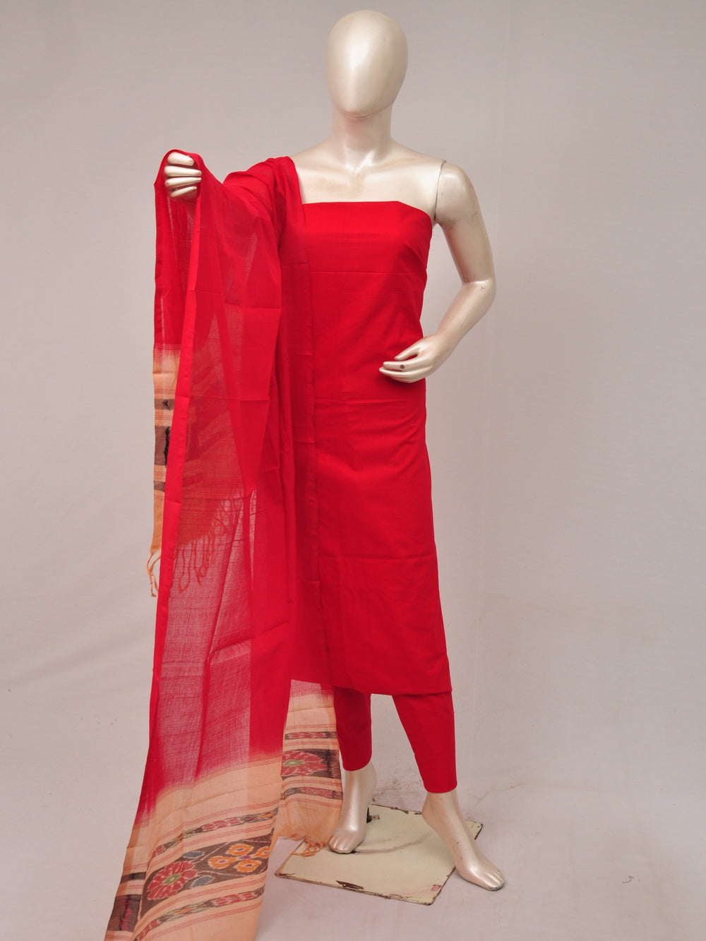 Kalamkari Dupatta Dress Material D[81003009]