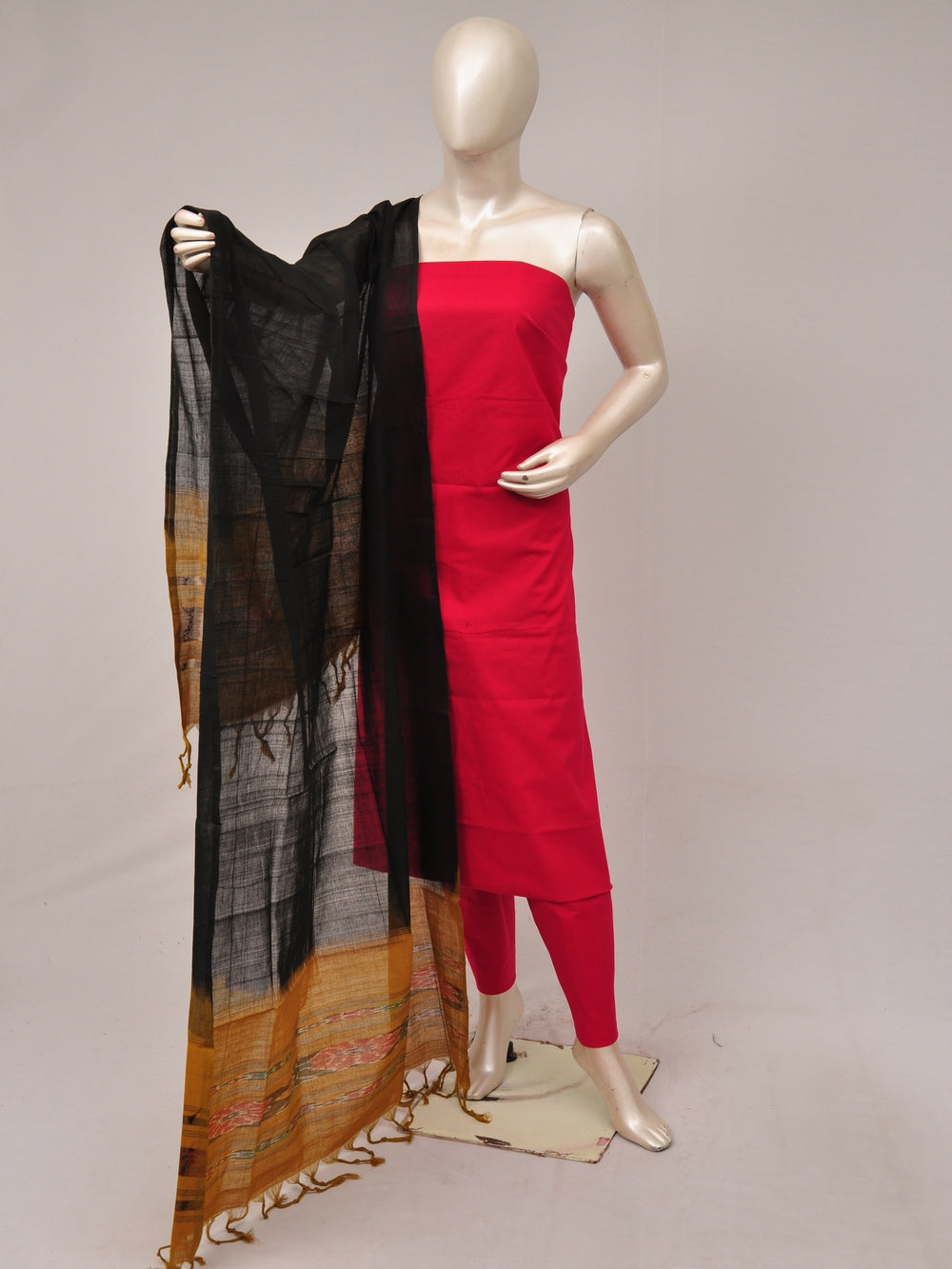 Kalamkari Dupatta Dress Material D[81003011]