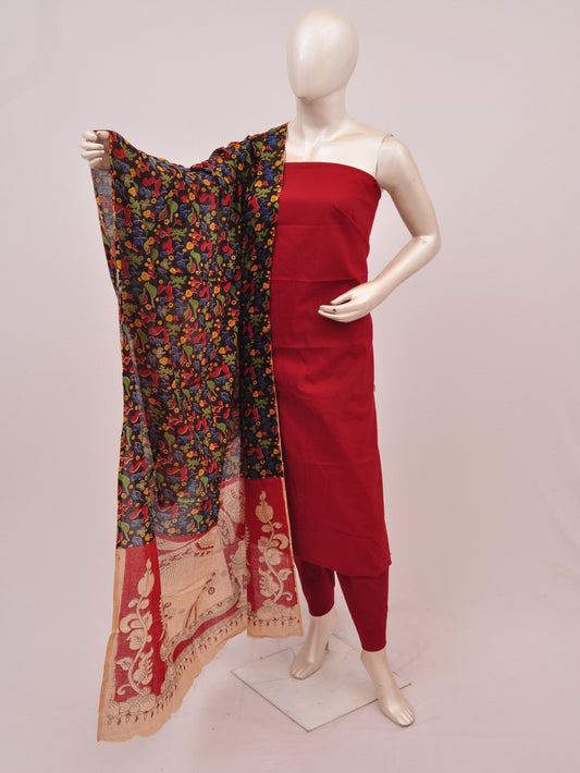 Kalamkari Dupatta Dress Material [D90204038]