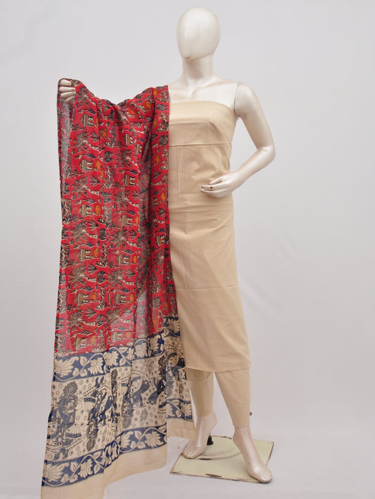 Kalamkari Dupatta Dress Material [D90227017]