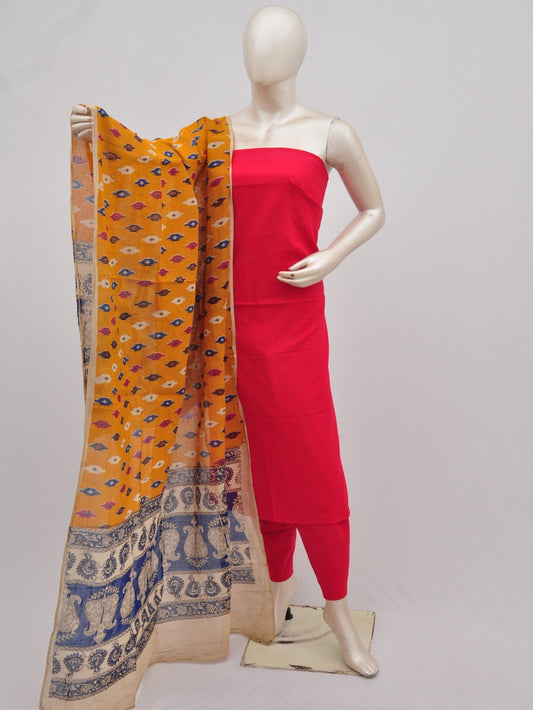 Kalamkari Dupatta Dress Material[D90227046]