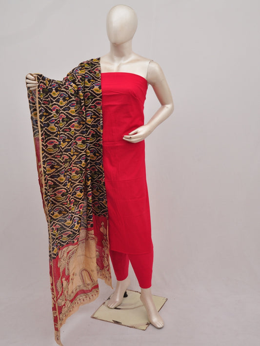 Kalamkari Dupatta Dress Material [D90401115]
