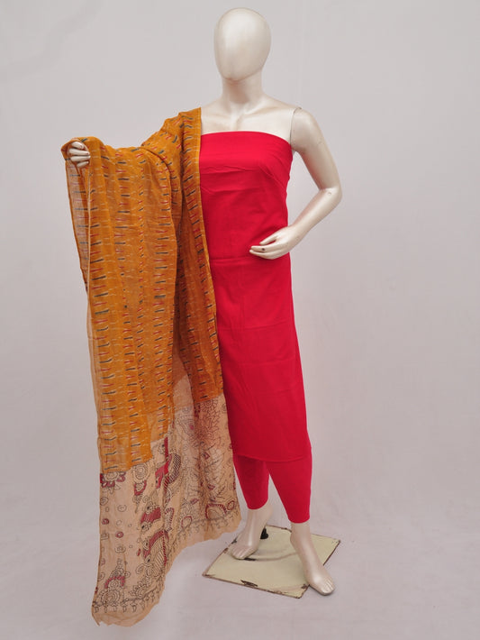 Kalamkari Dupatta Dress Material [D90401116]