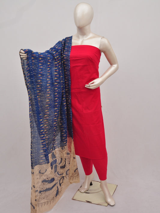 Kalamkari Dupatta Dress Material [D90401123]