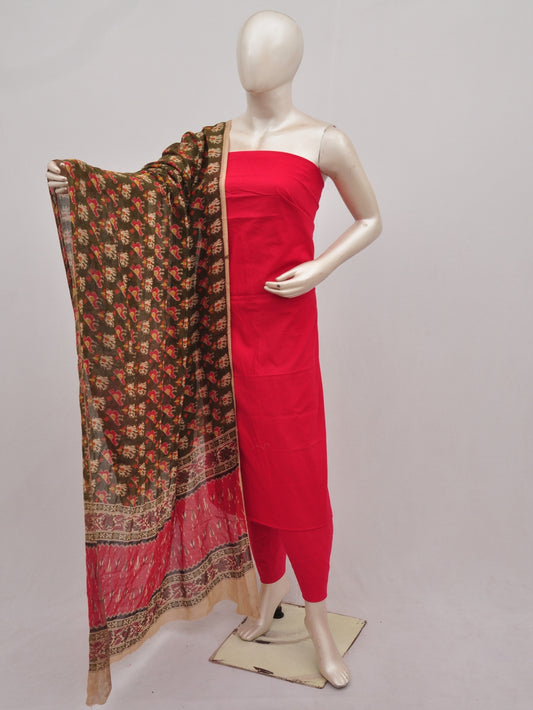 Kalamkari Dupatta Dress Material [D90401124]