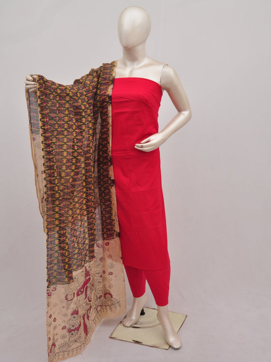 Kalamkari Dupatta Dress Material [D90401125]
