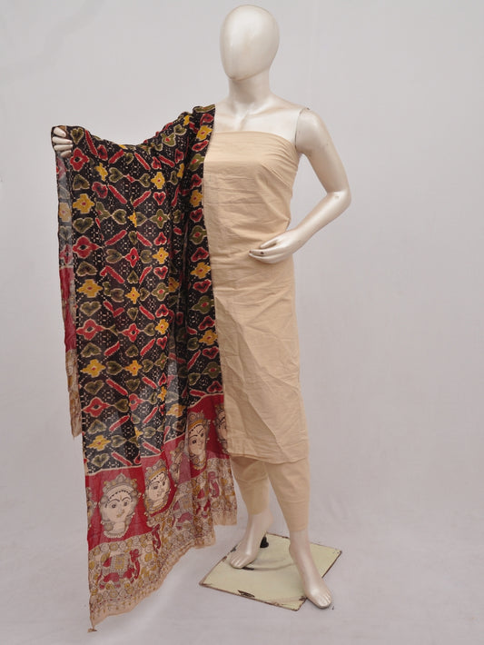 Kalamkari Dupatta Dress Material [D90401145]