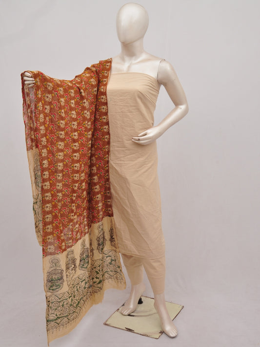 Kalamkari Dupatta Dress Material [D90401147]