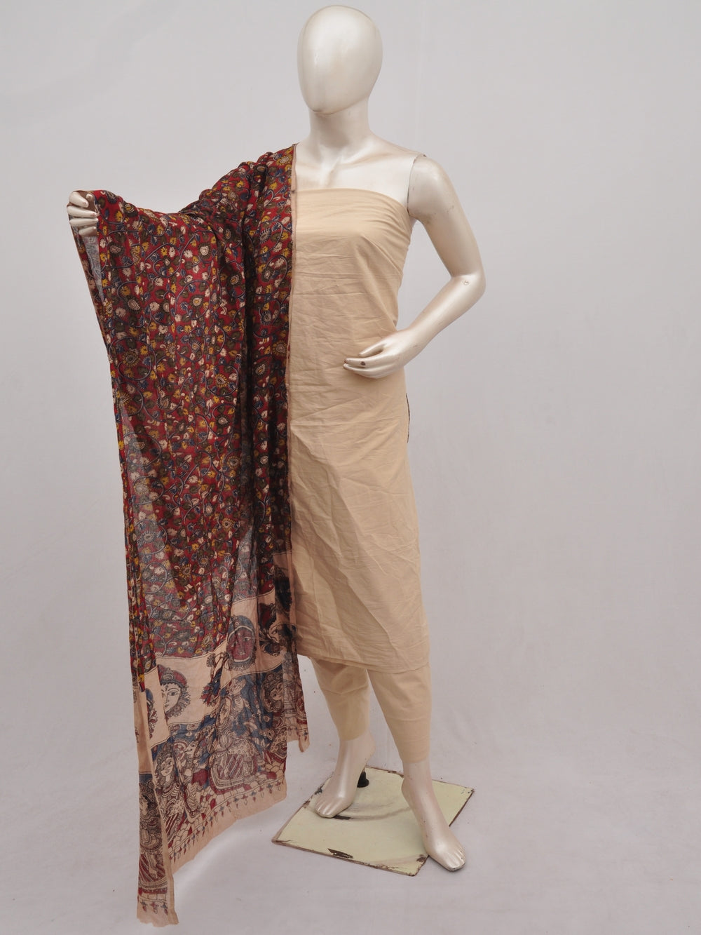 Kalamkari Dress Material   [D90402007]