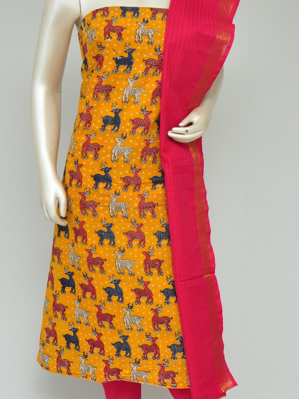 Kalamkari Dress Material [D80122071]