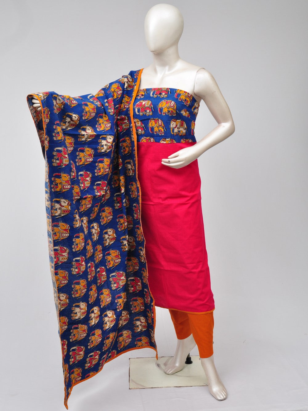 kalamkari dress material  [D70803003]