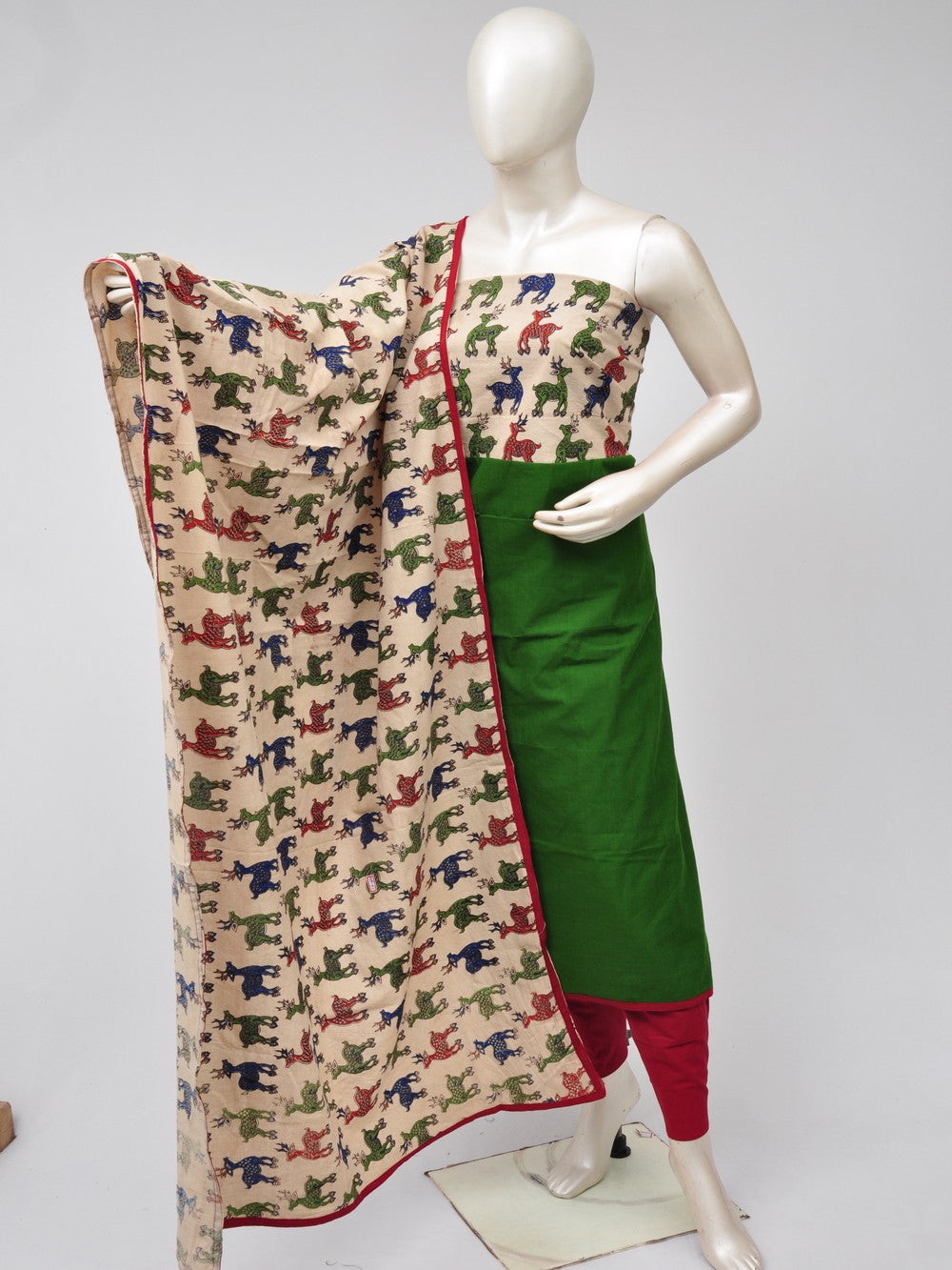 kalamkari dress material  [D70803011]