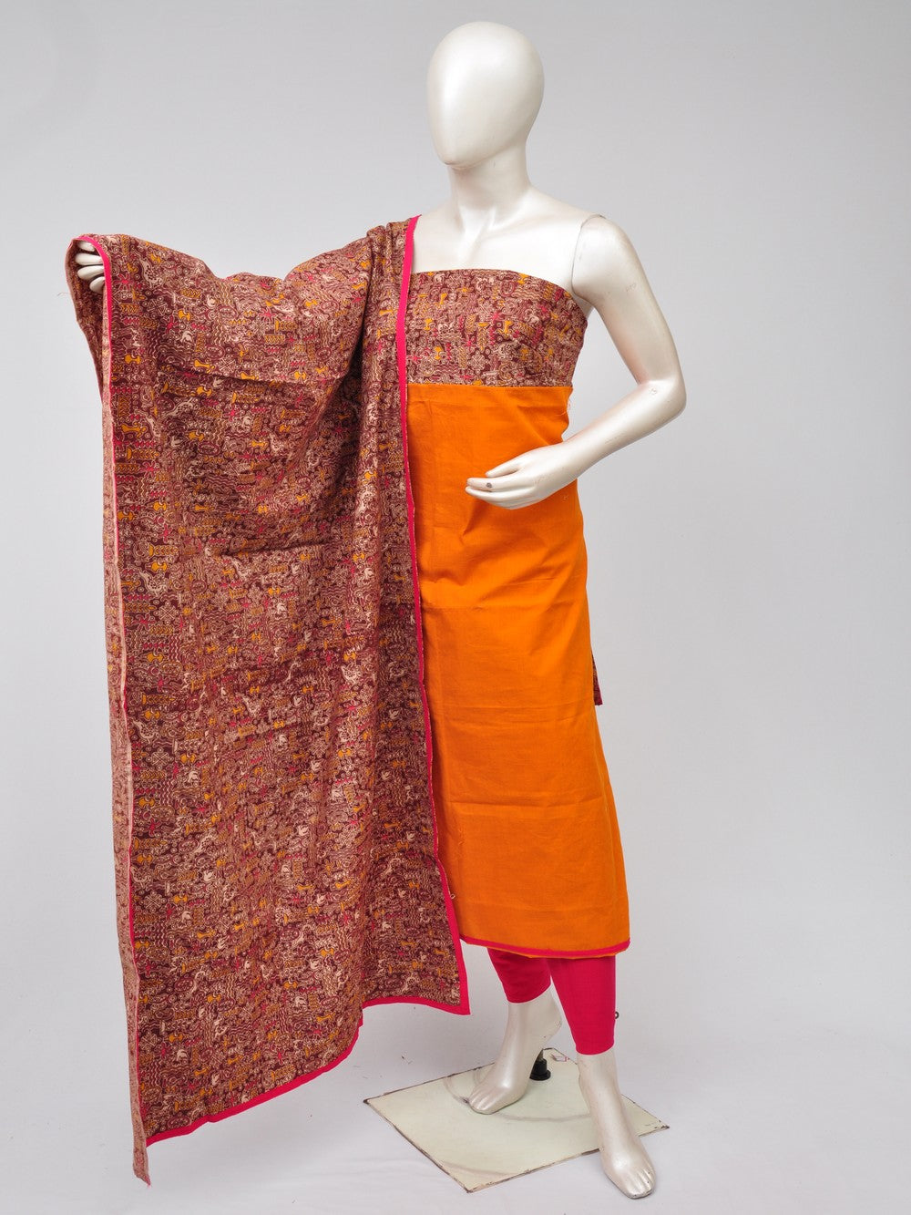 kalamkari dress material  [D70803015]