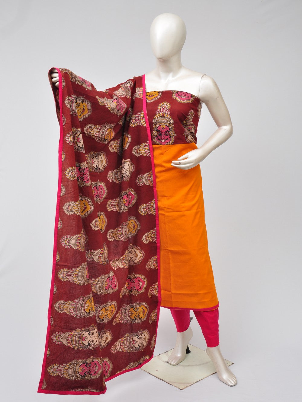 kalamkari dress material  [D70818008]