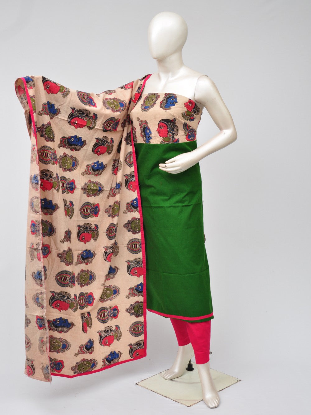 kalamkari dress material  [D70818014]