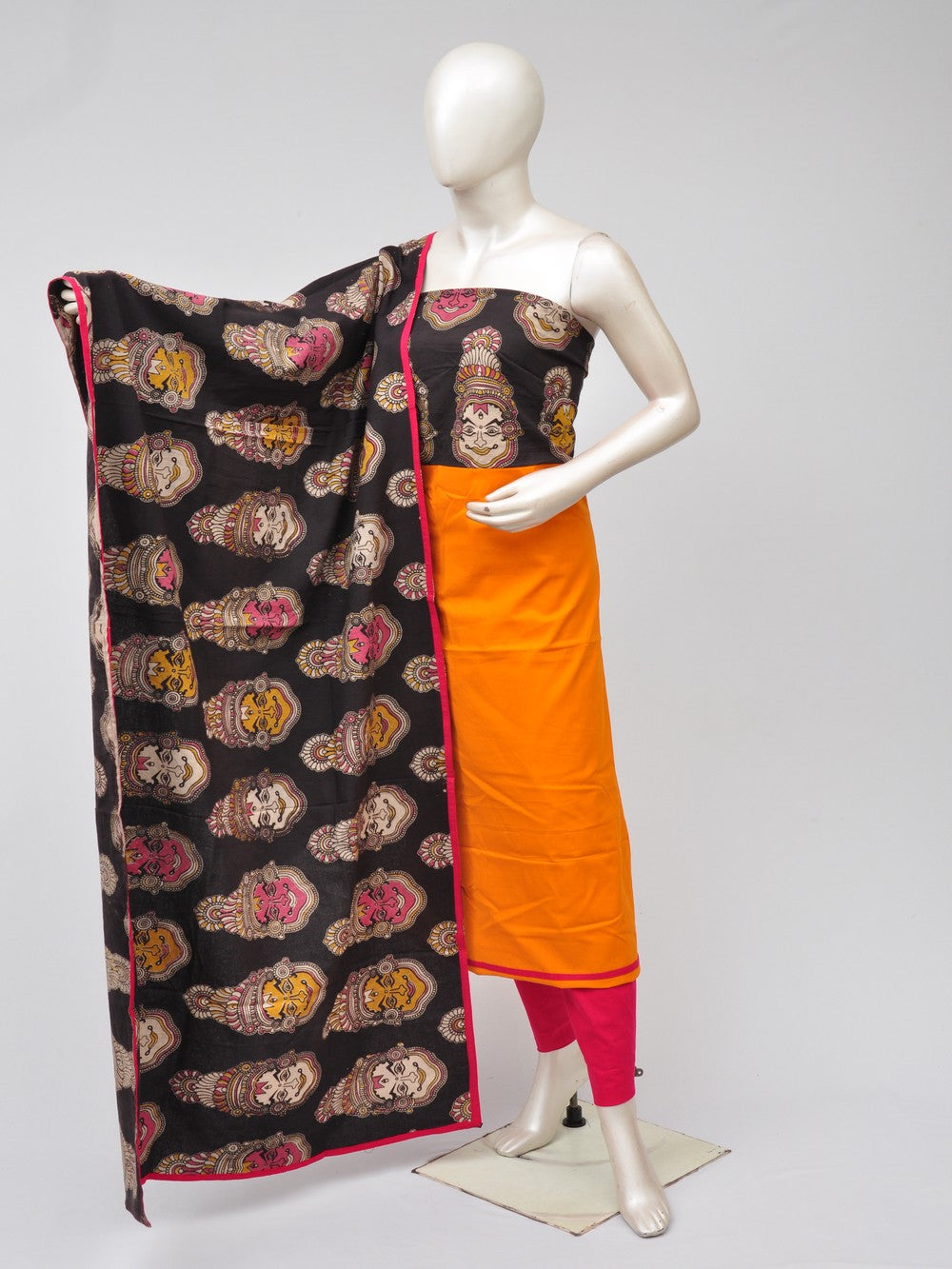 kalamkari dress material  [D70818022]