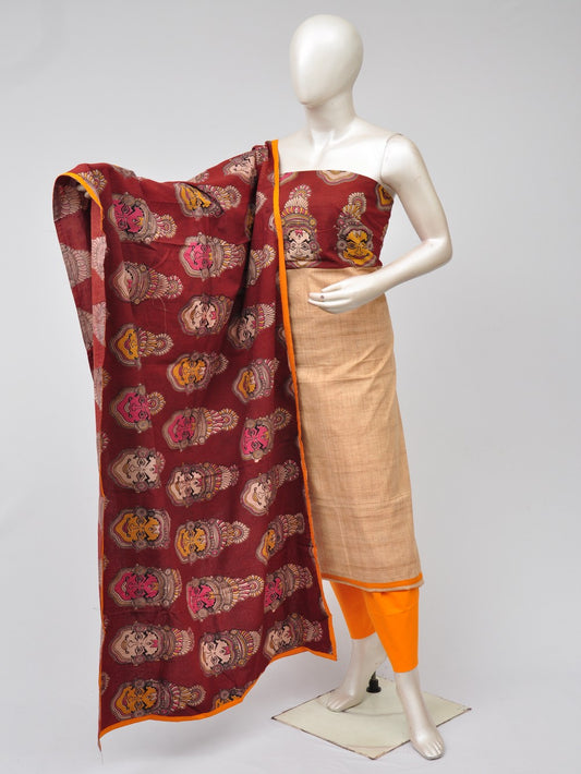 kalamkari dress material  [D70818031]