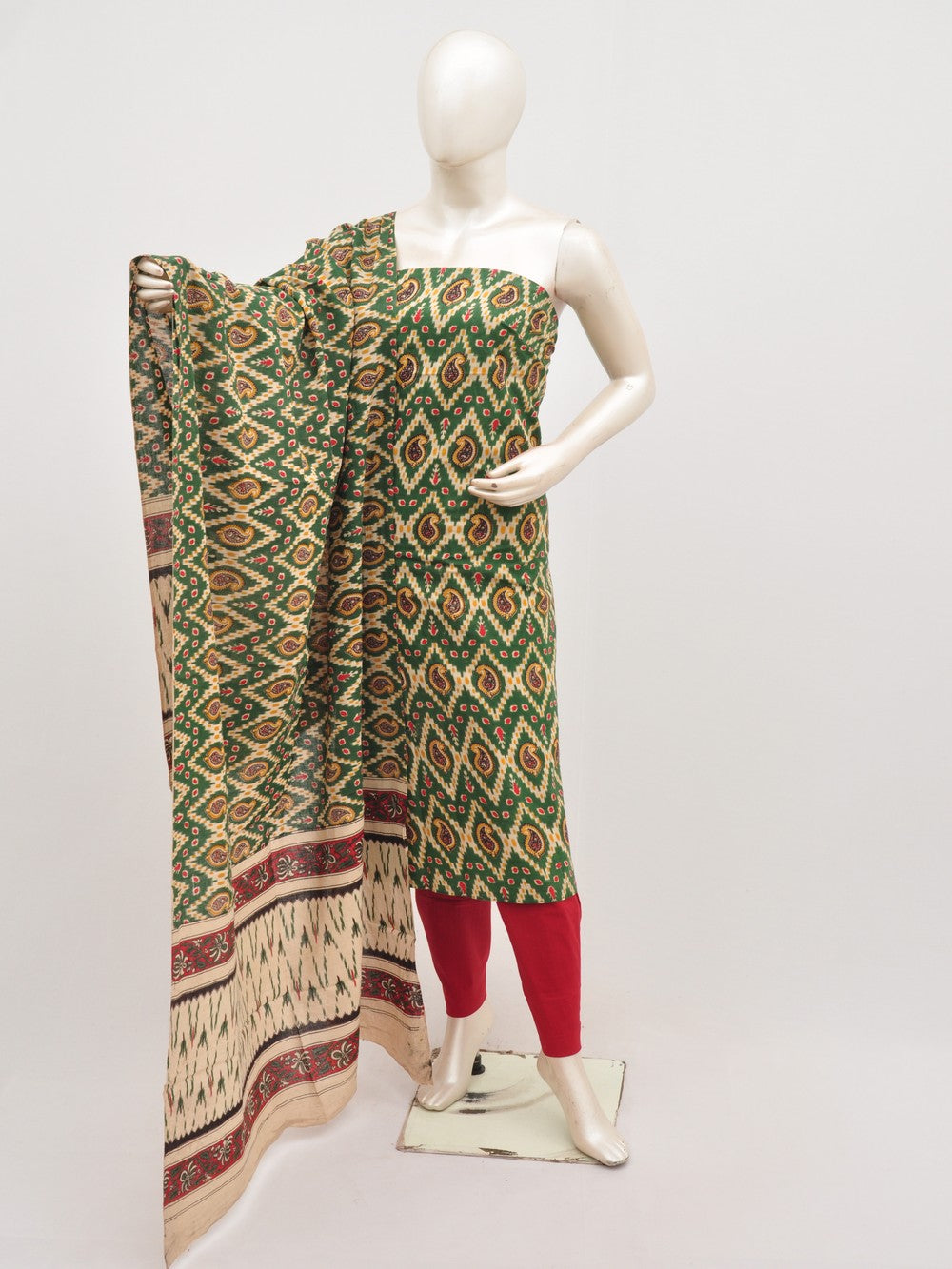 Cotton Woven Designer Dress Material [D00814002]