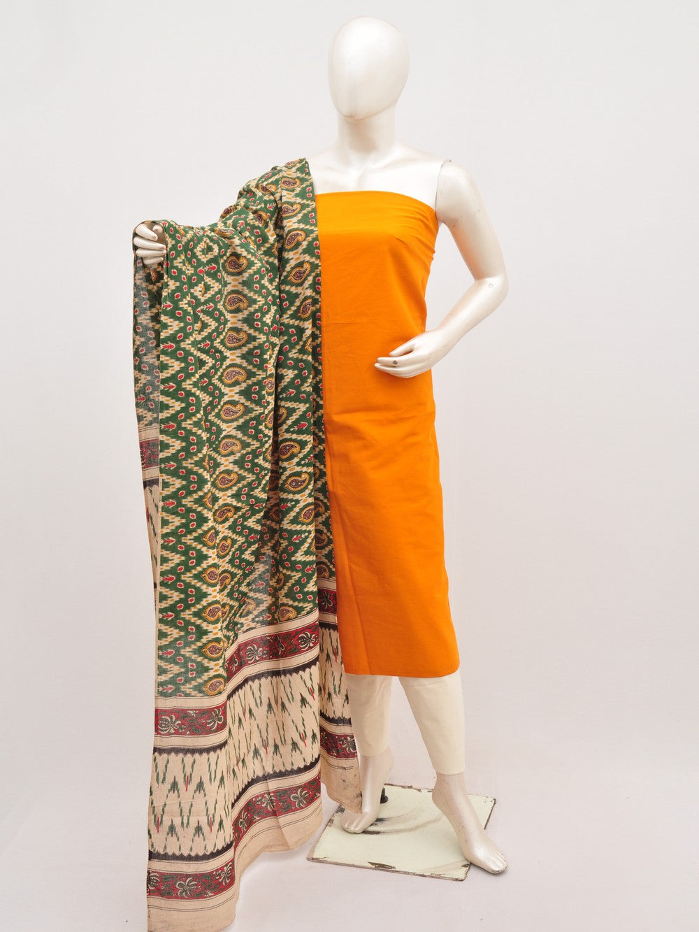 Cotton Woven Designer Dress Material [D00821031]