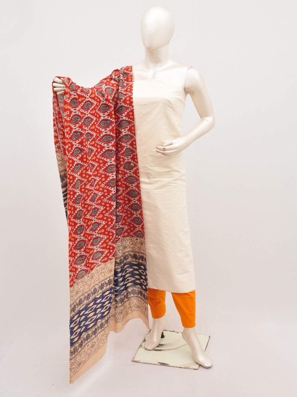Cotton Woven Designer Dress Material [D00821043]