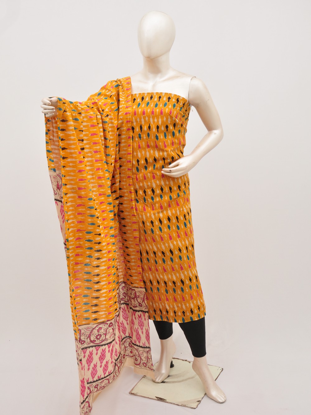 Cotton Woven Designer Dress Material [D00918004]