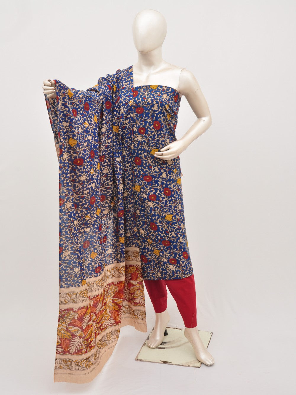 Cotton Woven Designer Dress Material [D00918005]