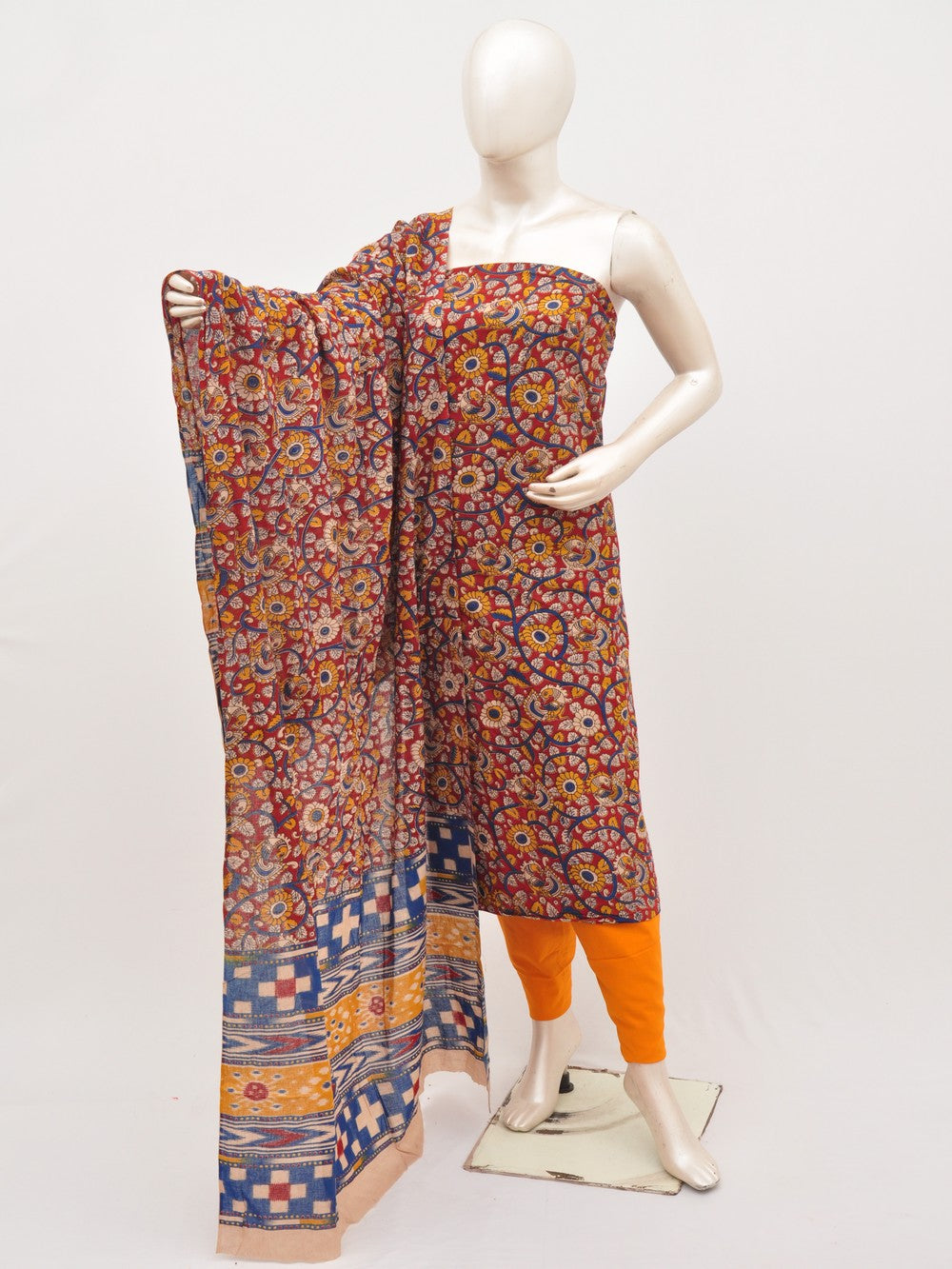 Cotton Woven Designer Dress Material [D00918009]